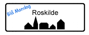 Blå Mandag Roskilde, byskilt
