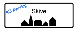 Blå Mandag Skive, byskilt