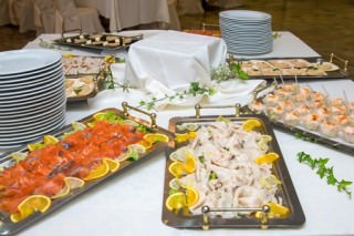 Buffet, konfirmationsmiddag